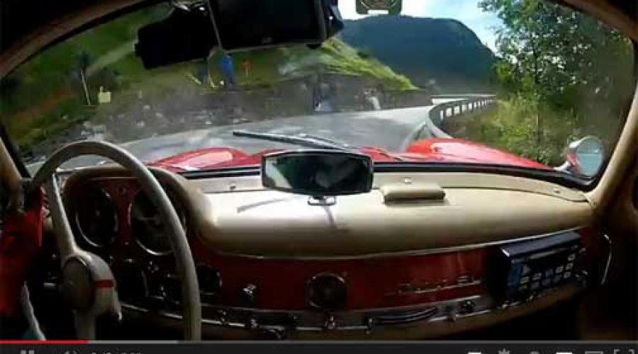 Daring Mercedes Benz 300SL Racing Video from the Arosa Classic Car Hill Climb in Switzerland 2012 – Olson Comments