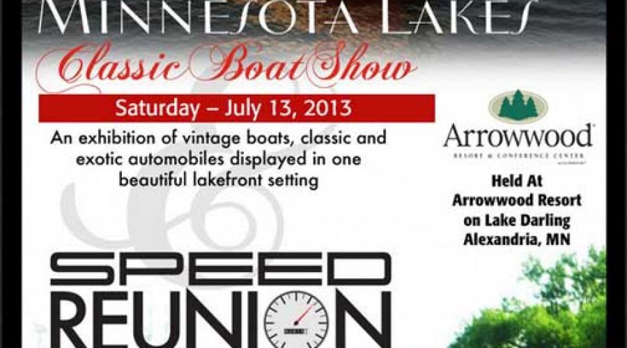 SL Market Letter to Attend Minnesota Lakes Classic Boat Show and Speed Reunion European Car Tour