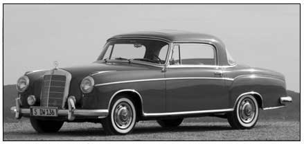 1956 Mercedes 220S Coupe