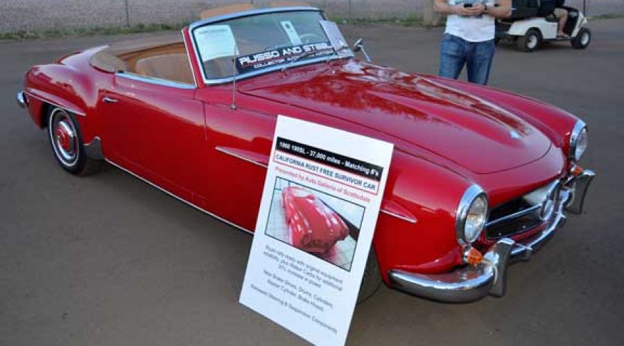 Collector Car Auction Snapshot – 1960 Mercedes Benz 190SL – Sold for $96,380 at Russo and Steele Auctions – Scottsdale, AZ