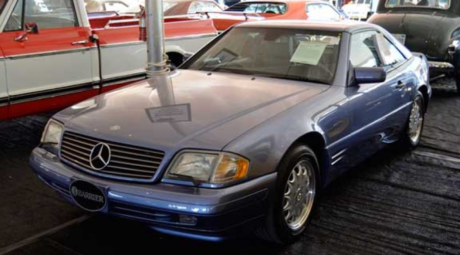 Collector Car Auction Snapshot – 1997 Mercedes Benz SL320 40th Anniversary Edition in Quartz Blue – Sold for $18,150 at Barrett Jackson – Scottsdale, AZ