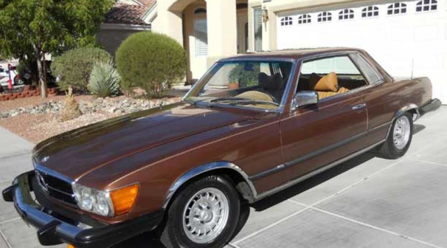 First Car Over the Barrett Jackson Block at 2015 Scottsdale Auction Will Be a Mercedes Benz 450SLC