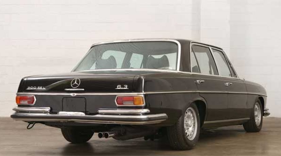 Ex-Steve McQueen Mercedes 6.3 Fails to Sell with High Bid of $375,000 at Keno Brothers New York Collector Car Auction